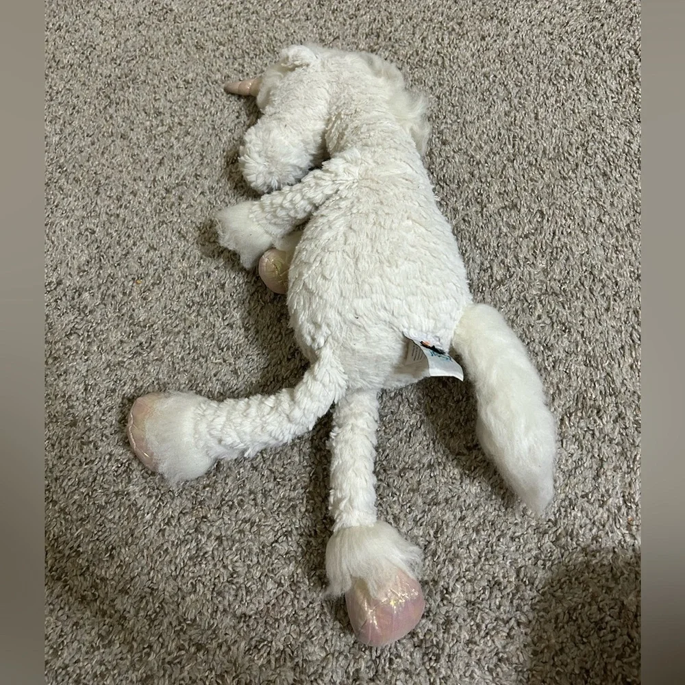Jellycat London Dainty Unicorn Soft Stuffed Animal Plush 20” Shimmer Hooves Baby
